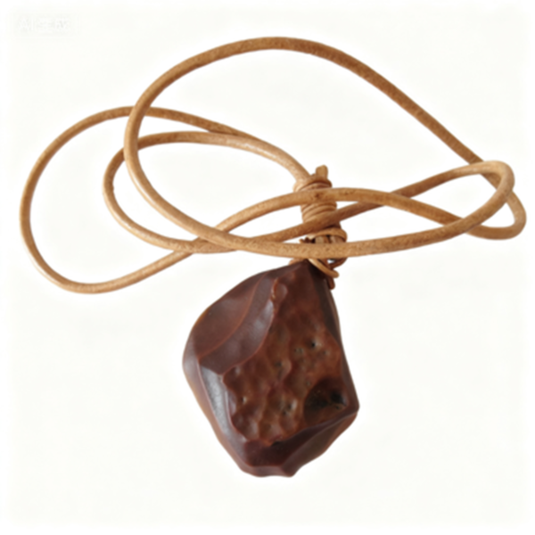 natural gobi agate pendant healing crystal jewelry (3439)