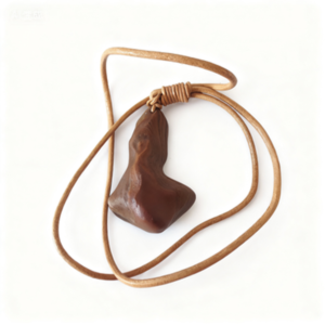 natural gobi agate pendant healing crystal jewelry (3435)