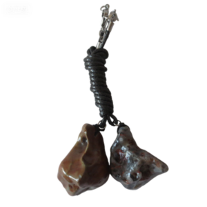 a106 set of 2 desert gobi agate pendant
