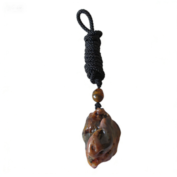 natural gobi agate pendant healing crystal jewelry (d123)