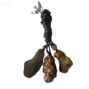 natural gobi agate pendant healing crystal jewelry (a083)