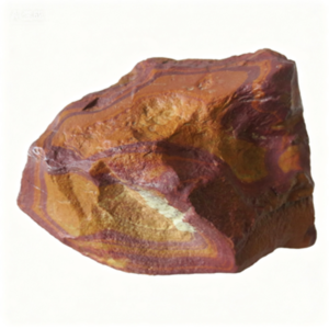 natural banded gobi desert stone raw home decor ornament (g01)