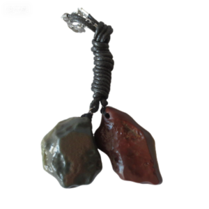 a101 set of 2 desert gobi agate pendant