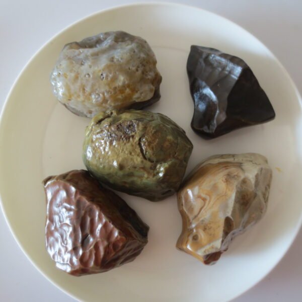 gobi desert raw rough stones natural gemstone specimen for collectors (p30)