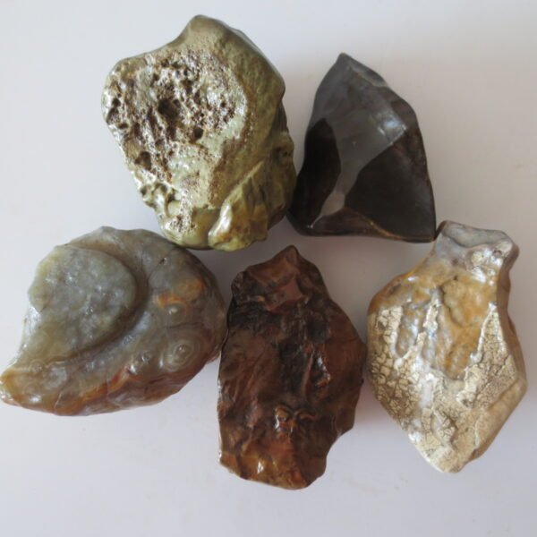 gobi desert raw rough stones natural gemstone specimen for collectors (p30)