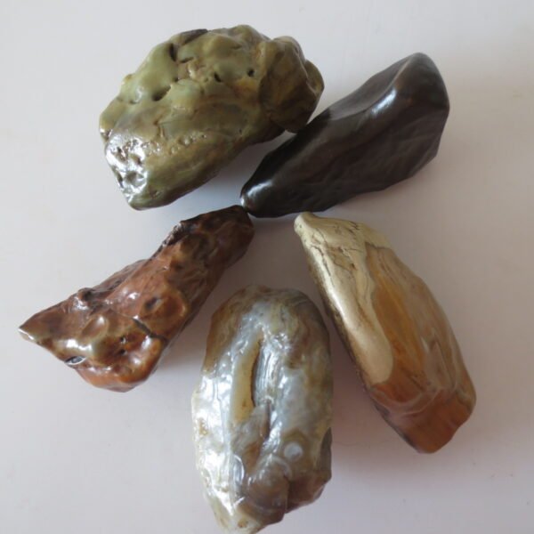 gobi desert raw rough stones natural gemstone specimen for collectors (p30)