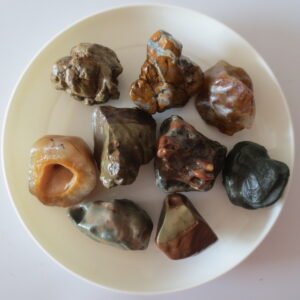gobi desert raw rough stones natural gemstone specimen for collectors (p36)