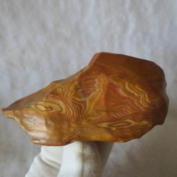 natural banded gobi agate raw desert mudstone mineral (j24)
