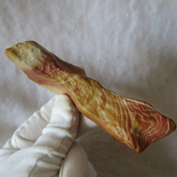 natural banded gobi agate raw desert mudstone mineral (j25)