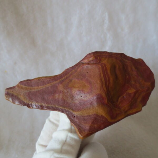 natural banded gobi agate raw desert mudstone mineral (j27)