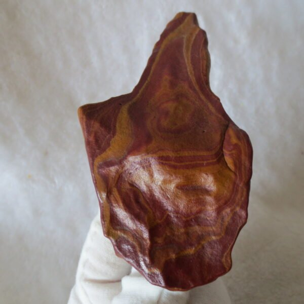 natural banded gobi agate raw desert mudstone mineral (j27)