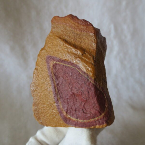natural banded gobi agate raw desert mudstone home decor. (j28)