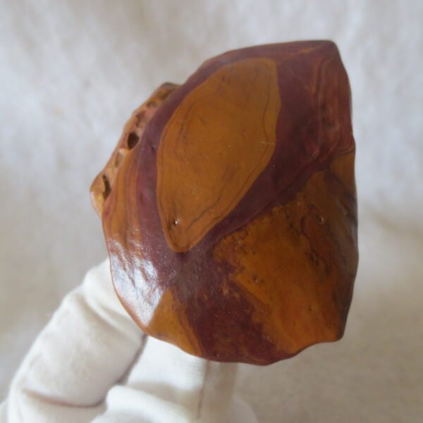 natural banded gobi agate raw desert mudstone mineral (j30)