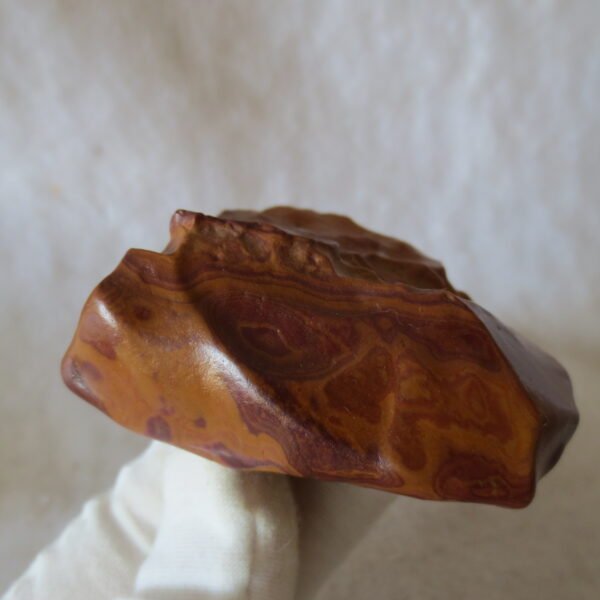 natural banded gobi agate raw desert mudstone mineral (j30)
