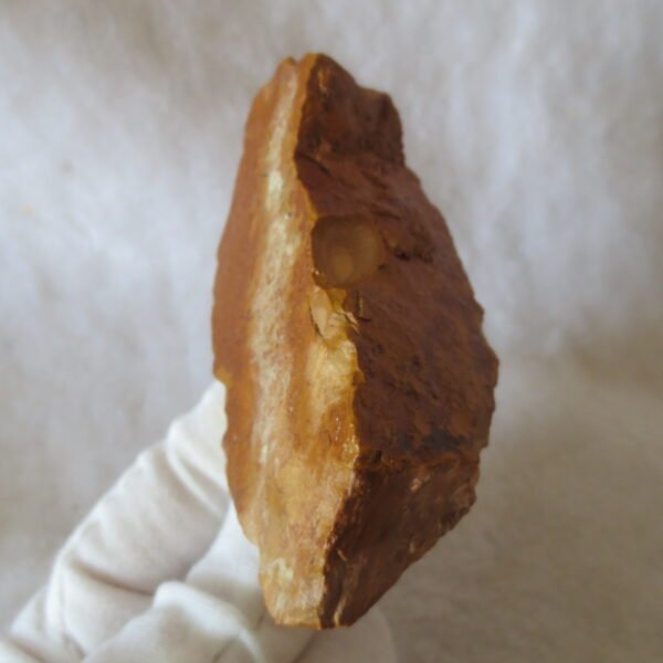 natural banded gobi agate raw desert mudstone mineral (j32)