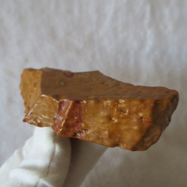 natural banded gobi agate raw desert mudstone mineral (j34)