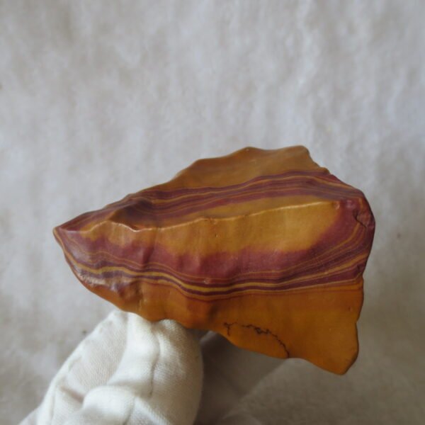 natural banded gobi agate raw desert mudstone mineral (j44)