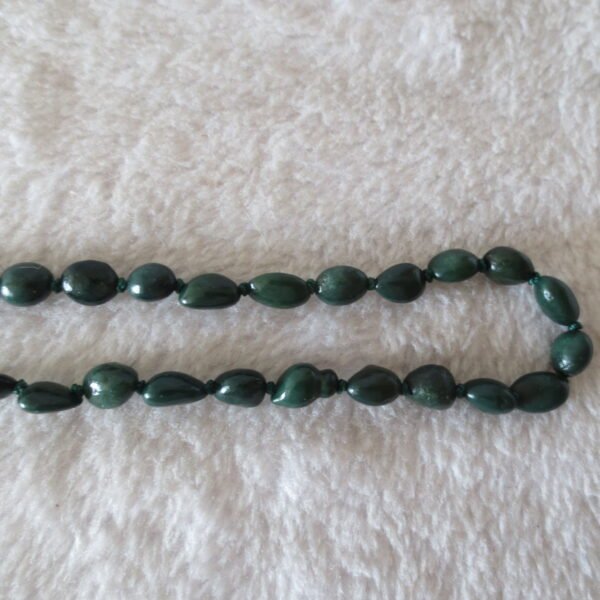 gobi agate raw stone necklace – authentic desert gem jewelry (n675)