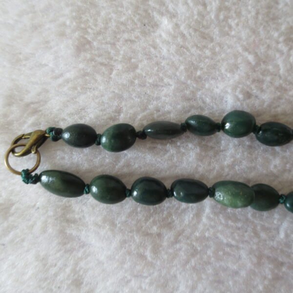 gobi agate raw stone necklace – authentic desert gem jewelry (n675)