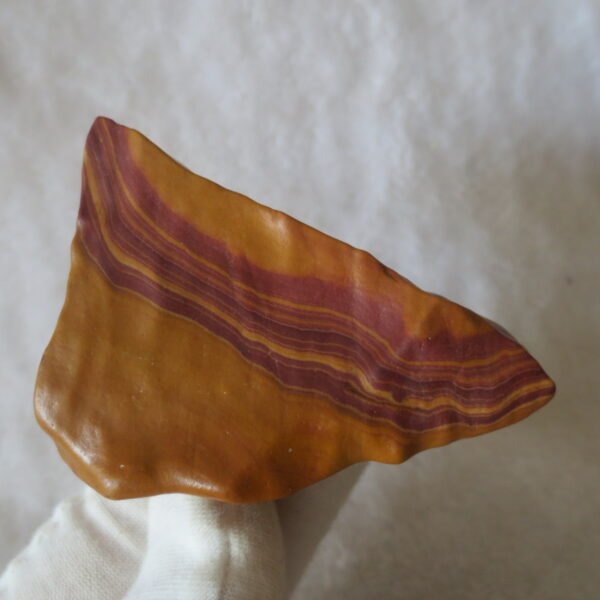 natural banded gobi agate raw desert mudstone mineral (j44)