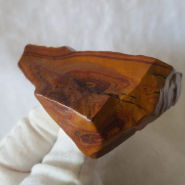 natural banded gobi agate raw desert mudstone mineral (j47)