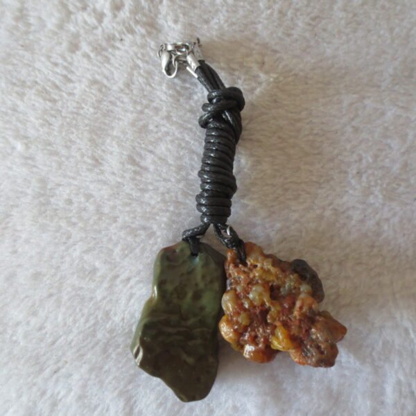 a097 set of 2 desert gobi agate pendant