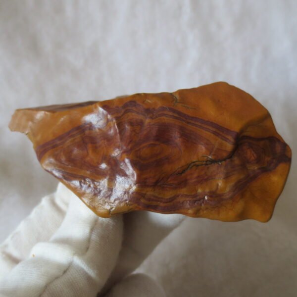 natural banded gobi agate raw desert mudstone mineral (j51)