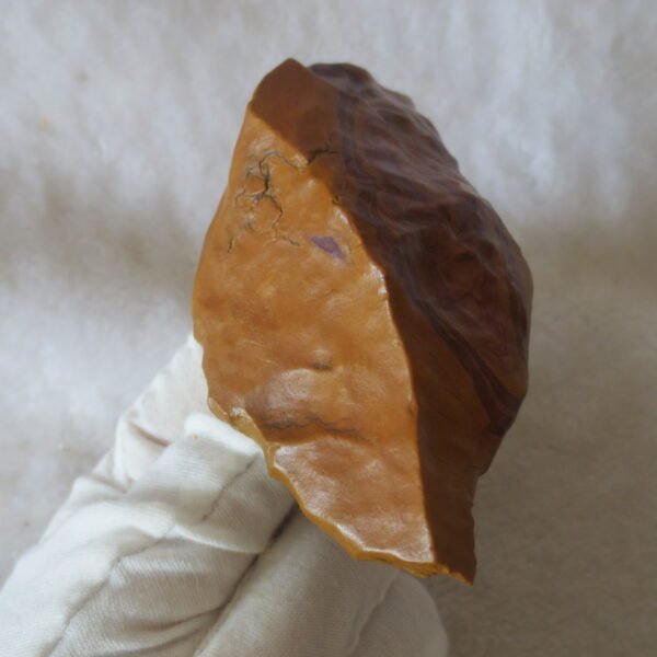 natural banded gobi agate raw desert mudstone mineral (j51)