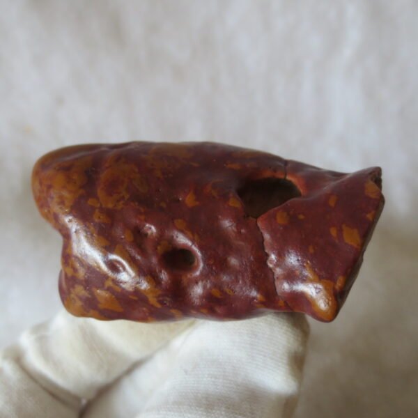 natural banded gobi agate raw desert mudstone mineral (j52)