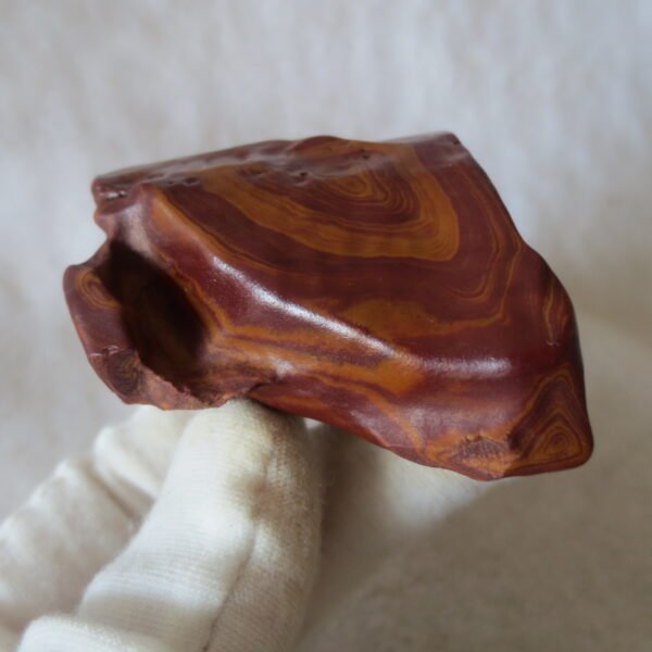 natural banded gobi agate raw desert mudstone mineral (j53)