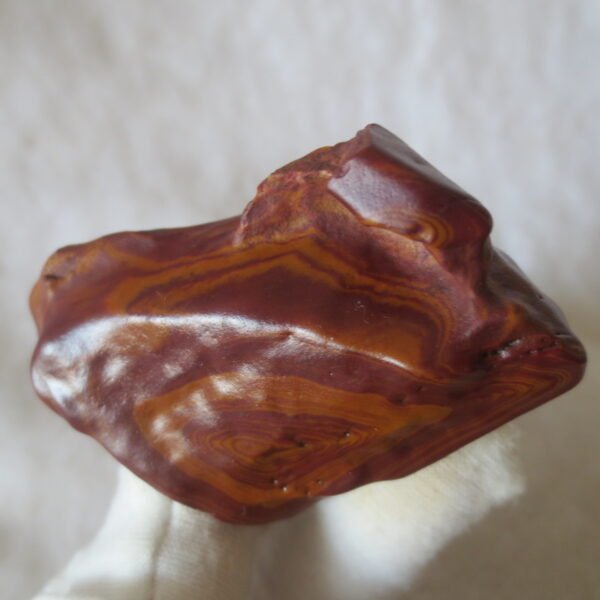 natural banded gobi agate raw desert mudstone mineral (j53)