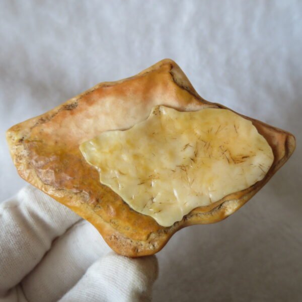 natural banded gobi agate raw desert mudstone mineral (j55)