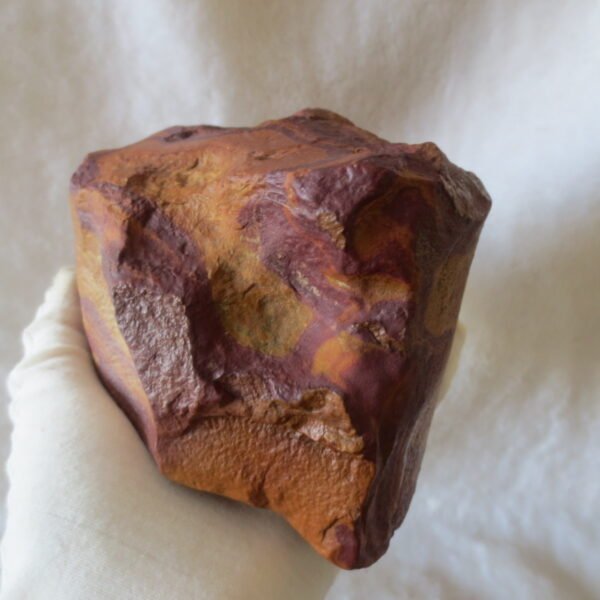 natural banded gobi desert stone raw home decor ornament (g01)