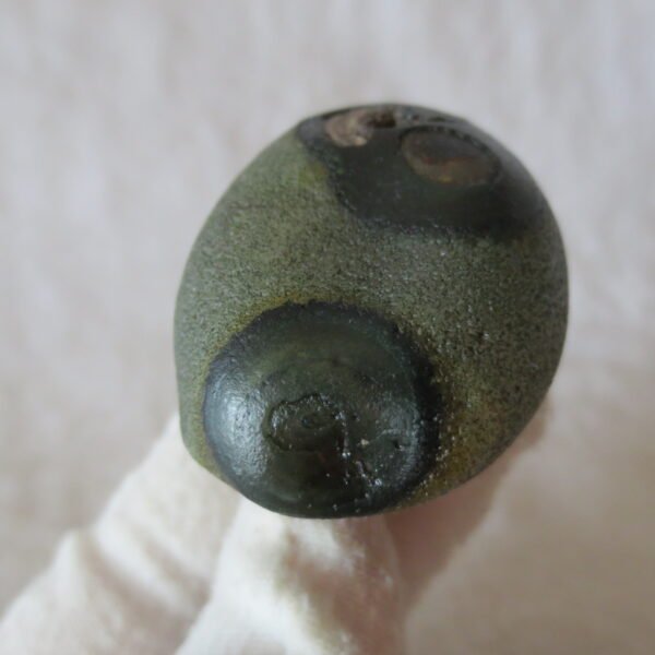 natural thumb eye gobi agate desert raw stone mineral (m120)