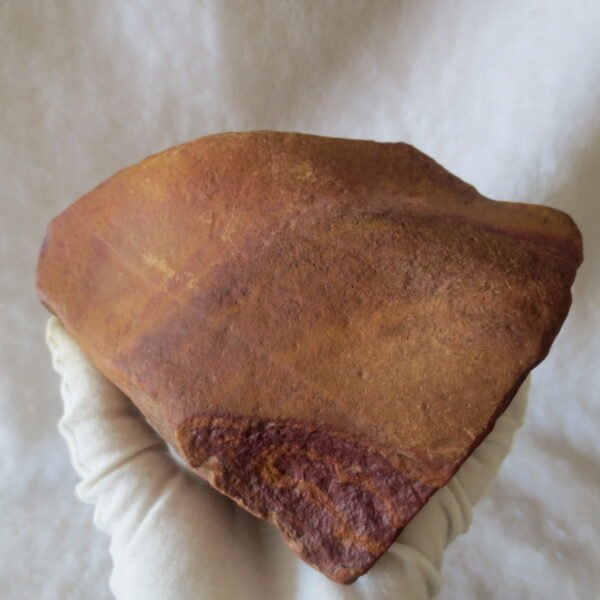 natural banded gobi desert stone raw home decor ornament (g01)
