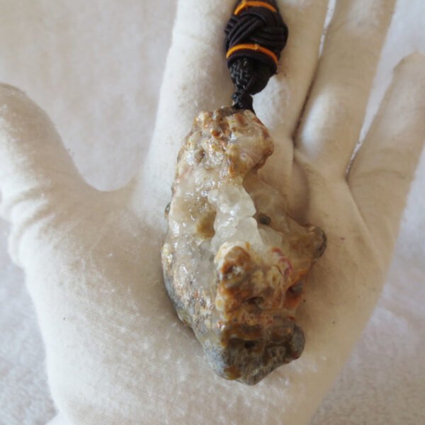 natural gobi agate pendant healing crystal jewelry (c06)