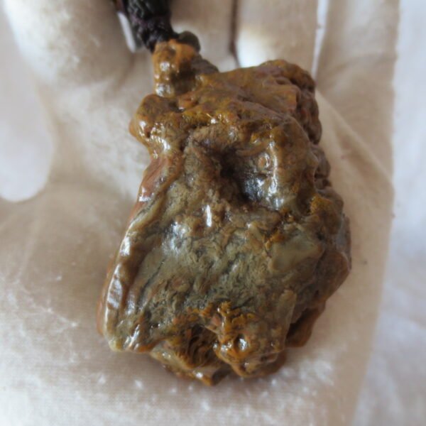 natural gobi agate pendant healing crystal jewelry (c07)