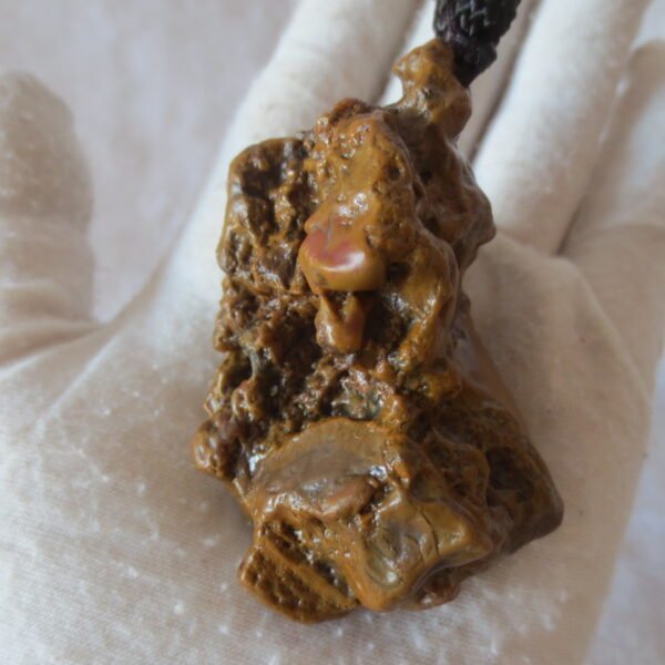 natural gobi agate pendant healing crystal jewelry (c07)