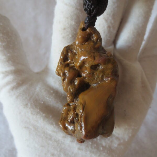 natural gobi agate pendant healing crystal jewelry (c07)