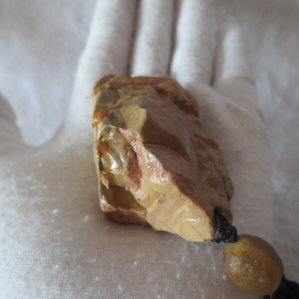 natural gobi agate pendant healing crystal jewelry (d01)