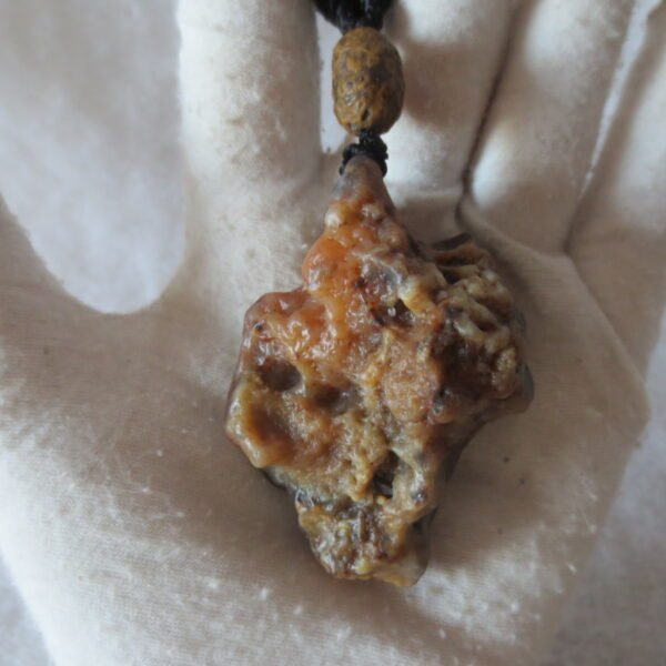 natural gobi agate pendant healing crystal jewelry (d02)