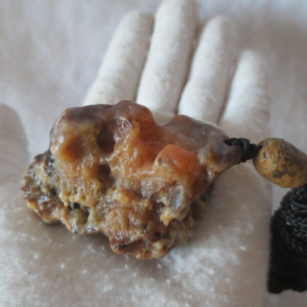 natural gobi agate pendant healing crystal jewelry (d02)