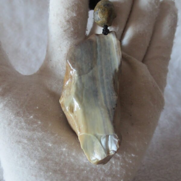 natural gobi agate pendant healing crystal jewelry (d03)