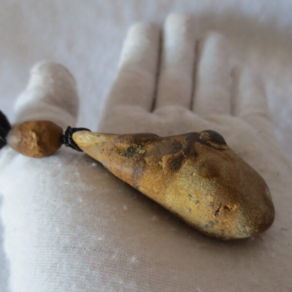 natural gobi agate pendant healing crystal jewelry (d04)