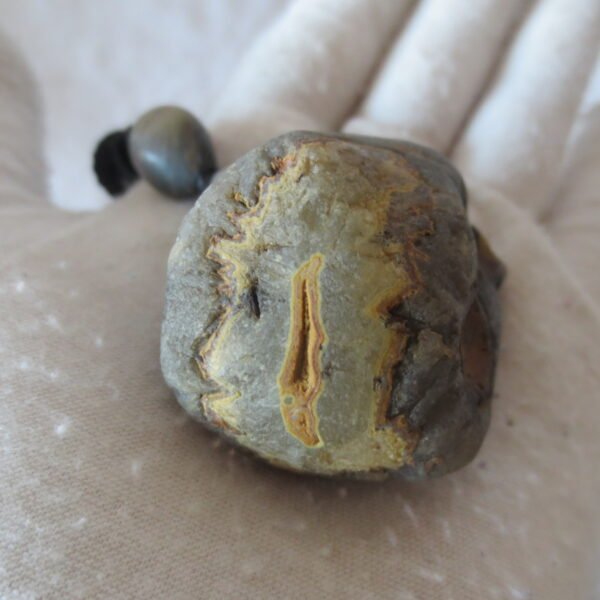natural gobi agate pendant healing crystal jewelry (d05)