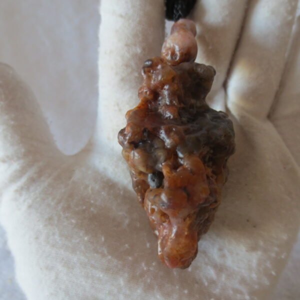 natural gobi agate pendant healing crystal jewelry (d07)