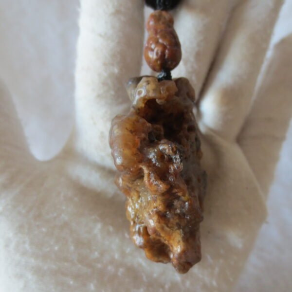 natural gobi agate pendant healing crystal jewelry (d07)