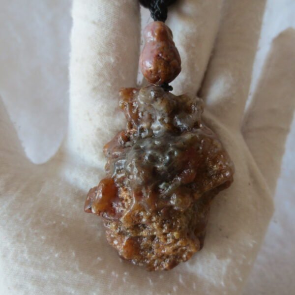 natural gobi agate pendant healing crystal jewelry (d07)