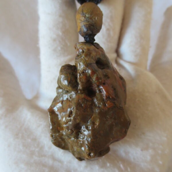 natural gobi agate pendant healing crystal jewelry (d14)