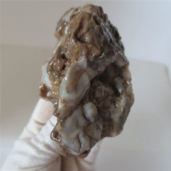 natural quartz flower gobi stone raw desert rock home decor. (g32)